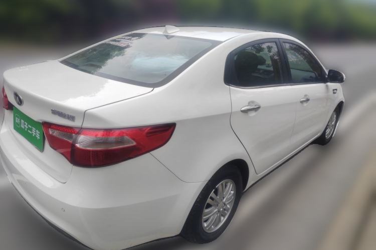 Used Kia K2 2012 Sedan 1.4L Automatic GLS Commemorative Edition Rear Right 45 Deg