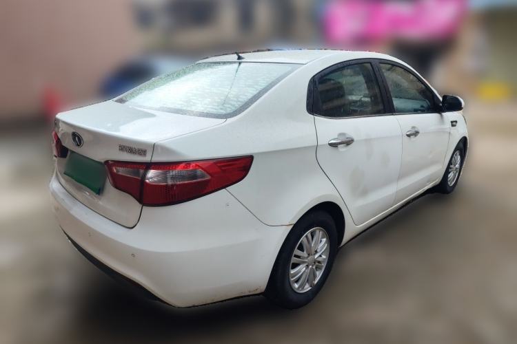 Used Kia K2 2012 Sedan 1.4L Automatic GLS Commemorative Edition Rear Right 45 Deg