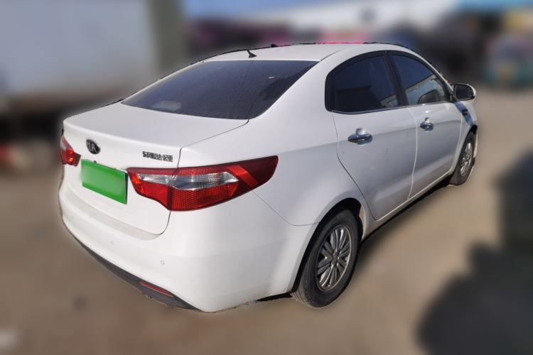 Used Kia K2 2012 Sedan 1.4L MT GLS Commemorative Edition Rear Right 45 Deg