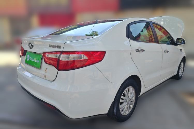 Used Kia K2 2012 Sedan 1.4L MT GLS Commemorative Edition Rear Right 45 Deg