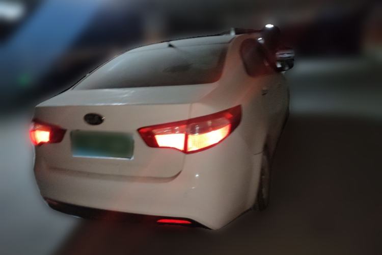 Used Kia K2 2012 Sedan 1.4L Automatic GLS Commemorative Edition Rear Right 45 Deg