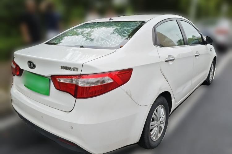 Used Kia K2 2012 Sedan 1.4L MT GLS Commemorative Edition Rear Right 45 Deg