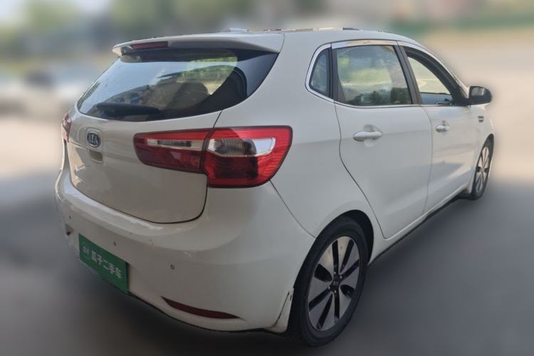 Used Kia K2 2012 Hatchback 1.6L AT Premium Commemorative Edition Rear Right 45 Deg