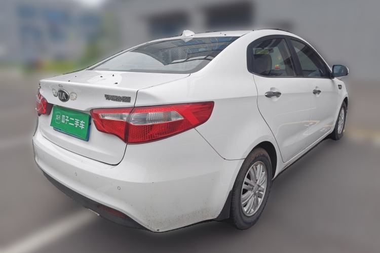 Used Kia K2 2012 Sedan 1.4L Automatic GLS Commemorative Edition Rear Right 45 Deg