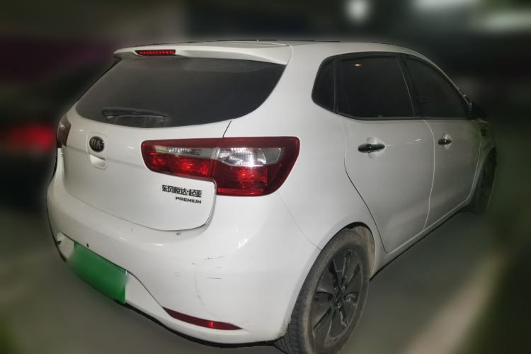 Used Kia K2 2012 Hatchback 1.6L AT Premium Commemorative Edition Rear Right 45 Deg