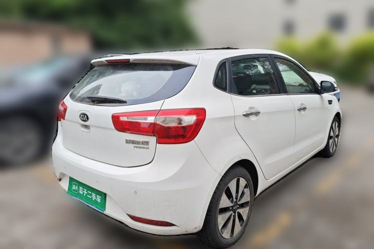 Used Kia K2 2012 Hatchback 1.6L AT Premium Commemorative Edition Rear Right 45 Deg