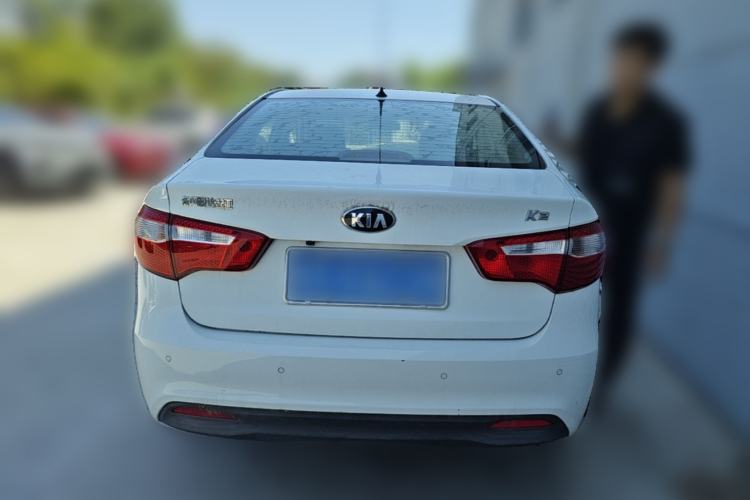 Used Kia K2 2012 Sedan 1.4L Automatic GLS Commemorative Edition Rear