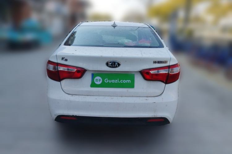 Used Kia K2 2012 Sedan 1.4L MT GLS Commemorative Edition Rear
