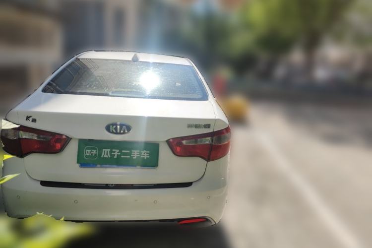 Used Kia K2 2012 Sedan 1.4L Automatic GLS Commemorative Edition Rear