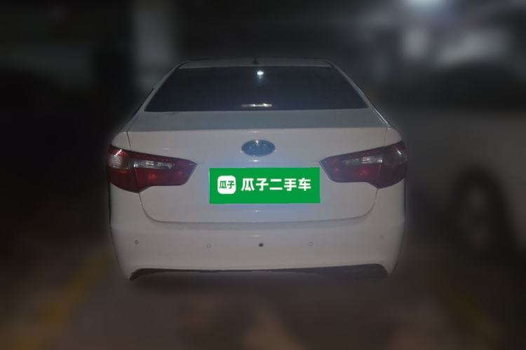 Used Kia K2 2012 Sedan 1.4L Automatic GLS Commemorative Edition Rear