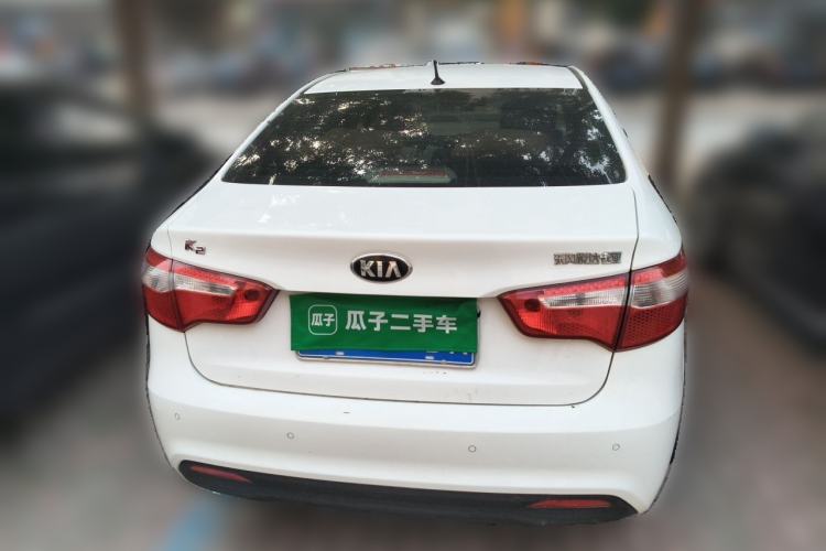 Used Kia K2 2012 Sedan 1.4L MT GLS Commemorative Edition Rear