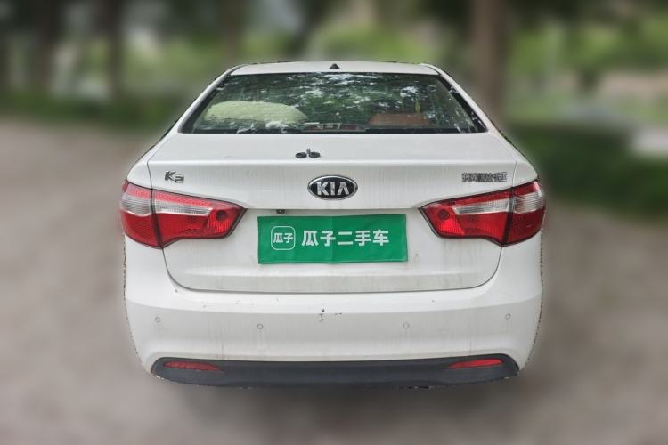 Used Kia K2 2012 Sedan 1.4L MT GLS Commemorative Edition Rear