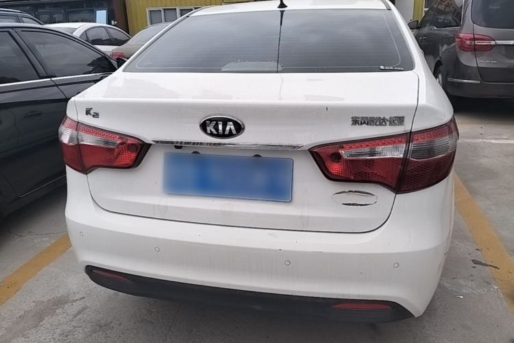 Used Kia K2 2012 Sedan 1.4L Automatic GLS Commemorative Edition Rear