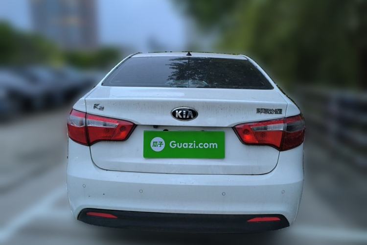 Used Kia K2 2012 Sedan 1.4L MT GLS Commemorative Edition Rear