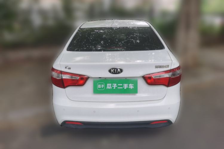 Used Kia K2 2012 Sedan 1.4L MT GLS Commemorative Edition Rear
