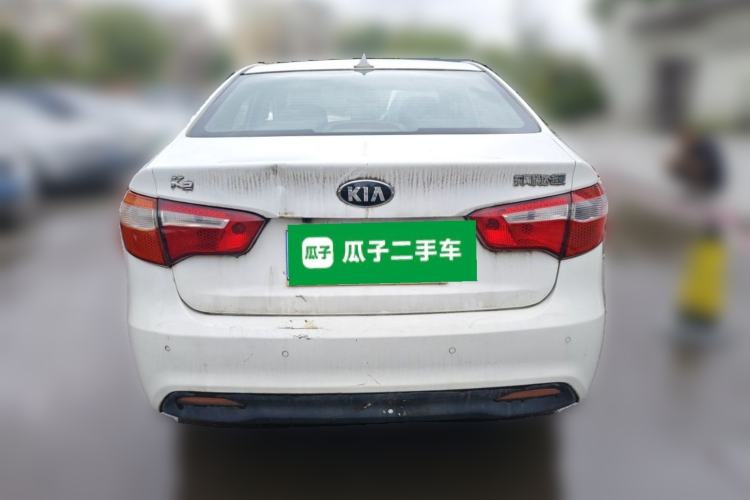 Used Kia K2 2012 Sedan 1.4L MT GLS Commemorative Edition Rear