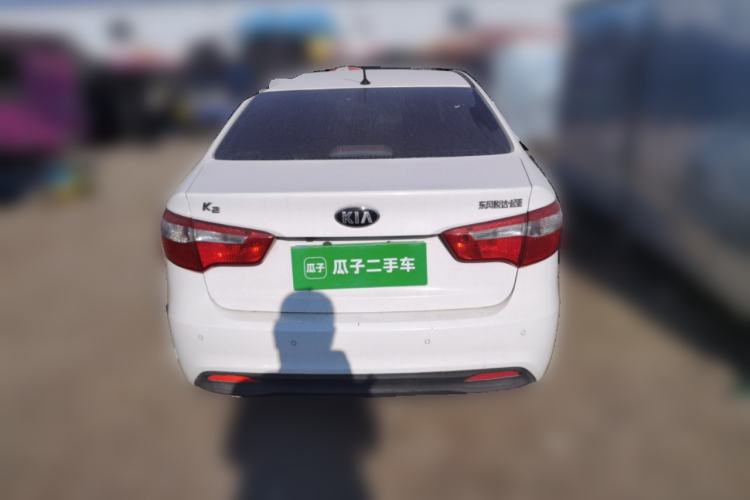 Used Kia K2 2012 Sedan 1.4L MT GLS Commemorative Edition Rear