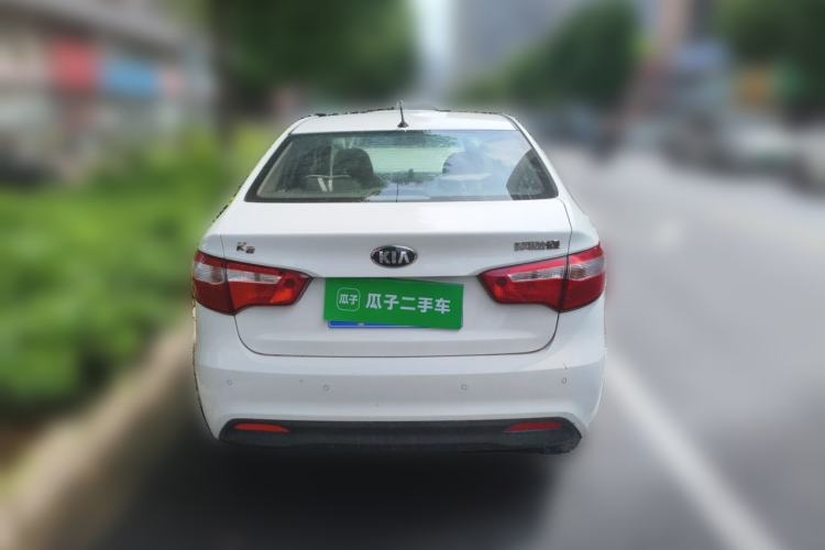 Used Kia K2 2012 Sedan 1.4L Automatic GLS Commemorative Edition Rear
