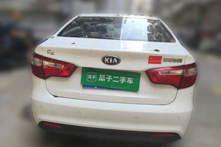 Used Kia K2 2012 Sedan 1.4L MT GLS Commemorative Edition Rear