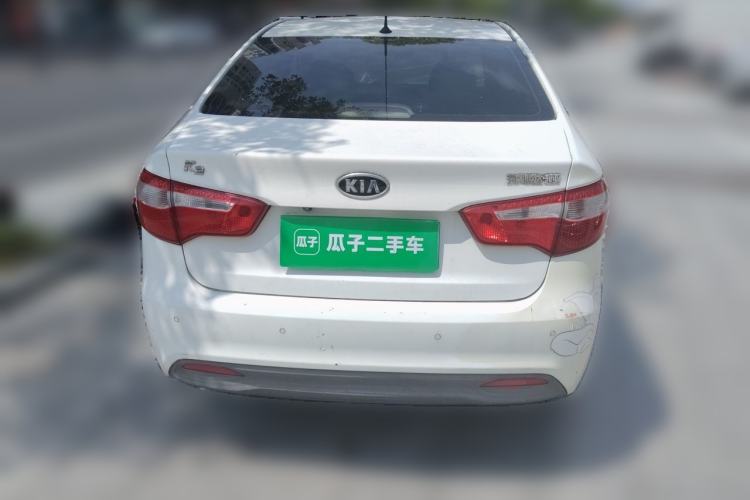 Used Kia K2 2012 Sedan 1.4L MT GLS Commemorative Edition Rear