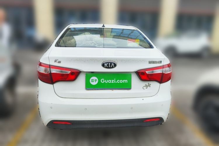 Used Kia K2 2012 Sedan 1.4L MT GLS Commemorative Edition Rear