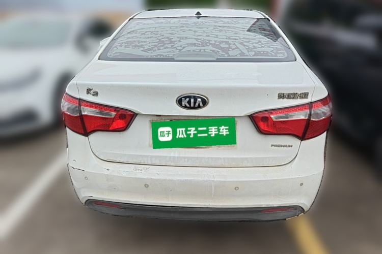 Used Kia K2 2012 Sedan 1.6L Automatic Transmission Premium Commemorative Edition Rear