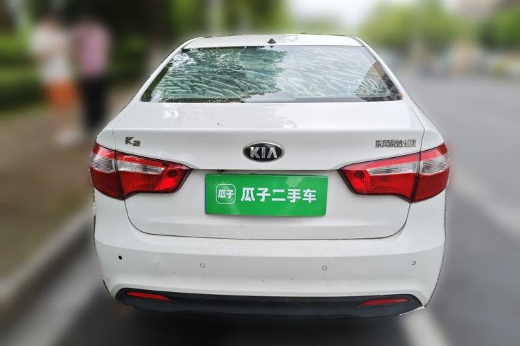Used Kia K2 2012 Sedan 1.4L MT GLS Commemorative Edition Rear