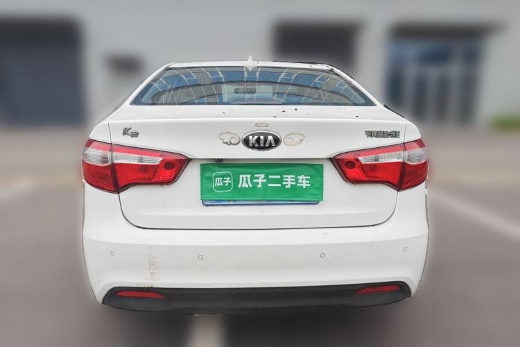 Used Kia K2 2012 Sedan 1.4L Automatic GLS Commemorative Edition Rear