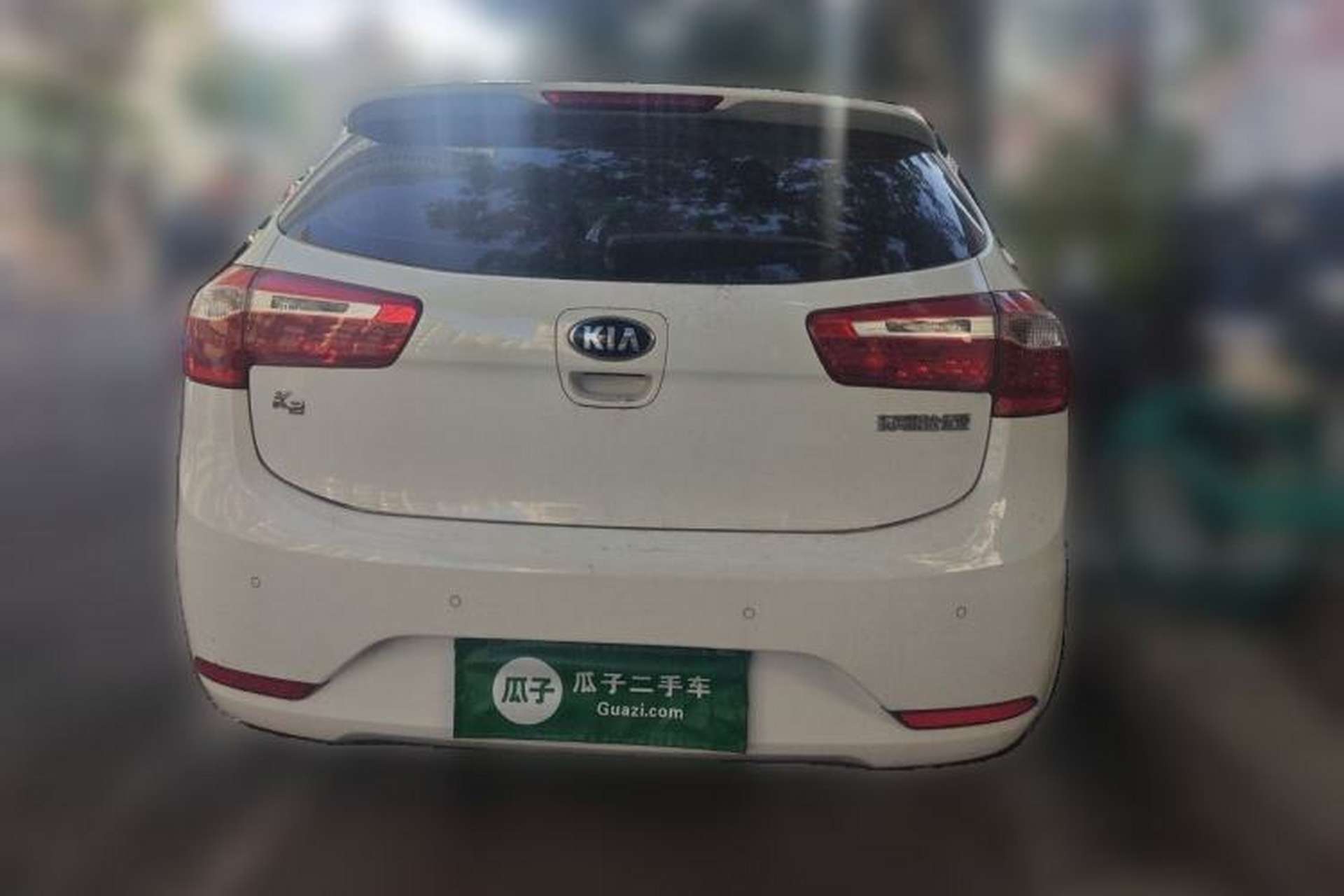 Used Kia K2 2012 Hatchback 1.4L MT Cool Edition Commemorative Model Rear