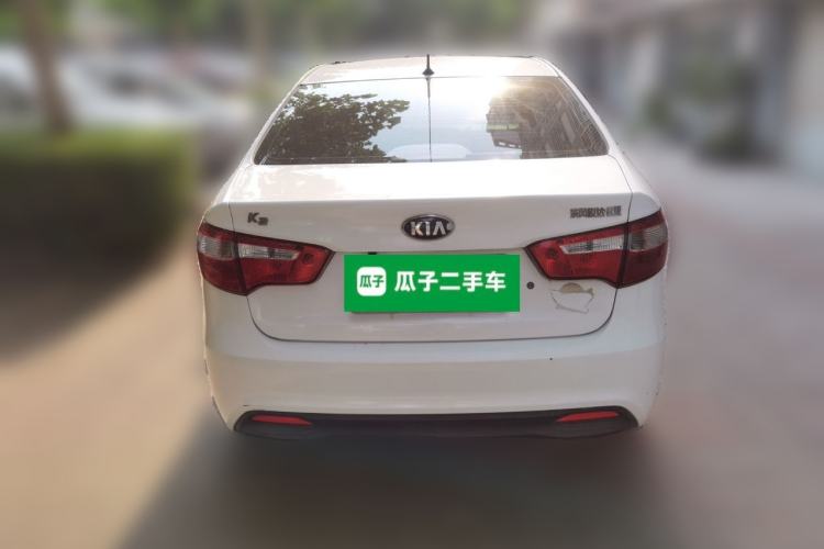 Used Kia K2 2012 Sedan 1.4L MT GL Commemorative Edition Rear