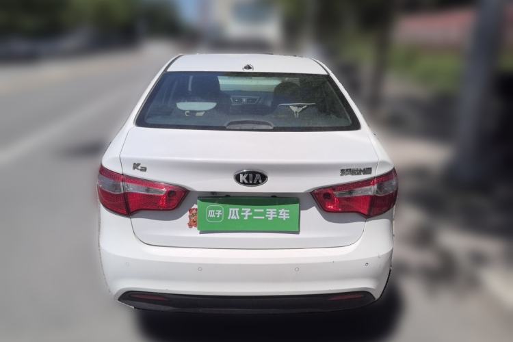 Used Kia K2 2012 Sedan 1.4L Automatic GLS Commemorative Edition Rear