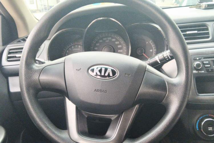 Used Kia K2 2012 Sedan 1.4L Automatic GLS Commemorative Edition Steering Wheel