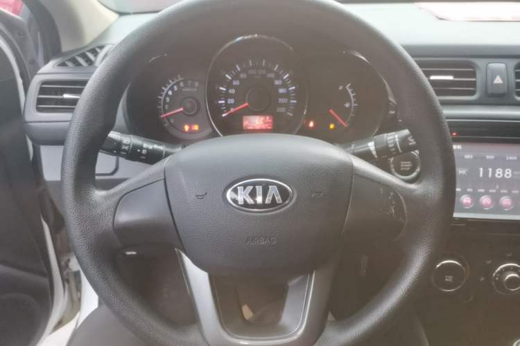 Used Kia K2 2012 Sedan 1.4L Automatic GLS Commemorative Edition Steering Wheel
