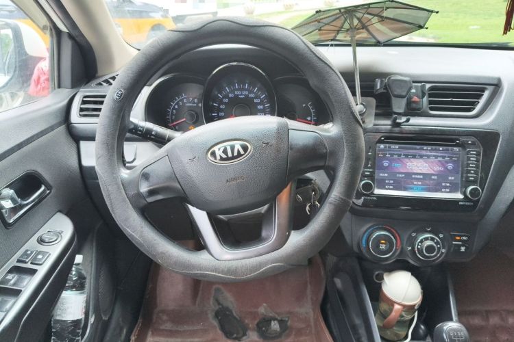 Used Kia K2 2012 Sedan 1.4L MT GLS Commemorative Edition Steering Wheel