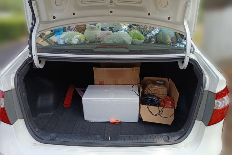 Used Kia K2 2012 Sedan 1.6L Automatic Transmission Premium Commemorative Edition Trunk