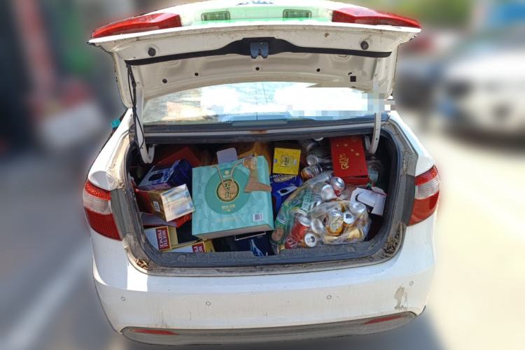 Used Kia K2 2012 Sedan 1.4L MT GLS Commemorative Edition Trunk