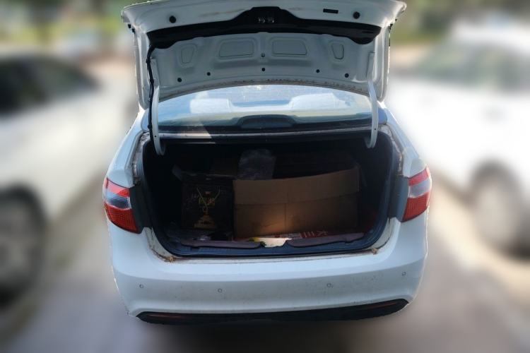 Used Kia K2 2012 Sedan 1.4L Automatic GLS Commemorative Edition Trunk