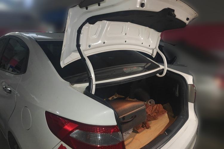 Used Kia K2 2012 Sedan 1.6L Automatic Transmission Premium Commemorative Edition Trunk