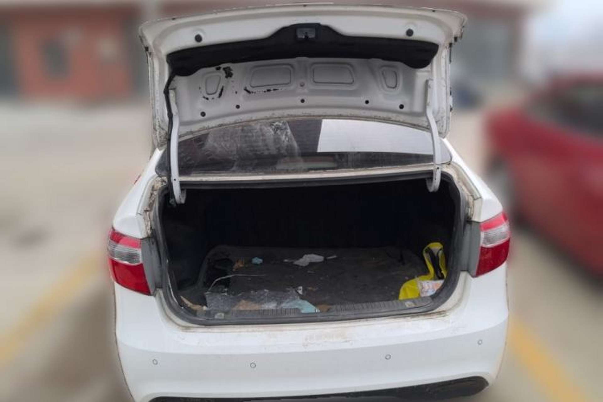 Used Kia K2 2012 Sedan 1.4L MT GLS Commemorative Edition Trunk