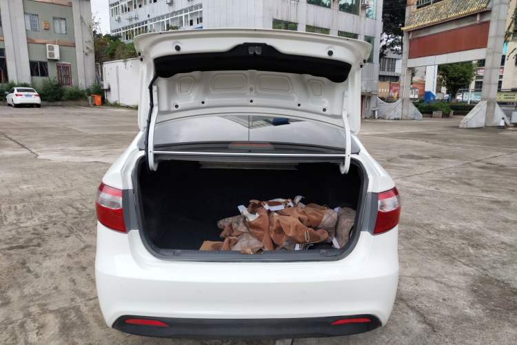 Used Kia K2 2012 Sedan 1.6L Automatic Transmission Premium Commemorative Edition Trunk