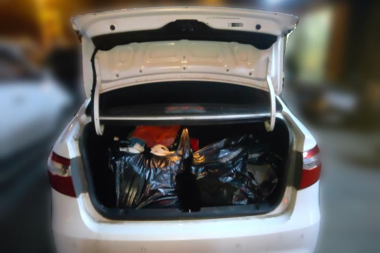 Used Kia K2 2012 Sedan 1.4L MT TOP Commemorative Edition Trunk