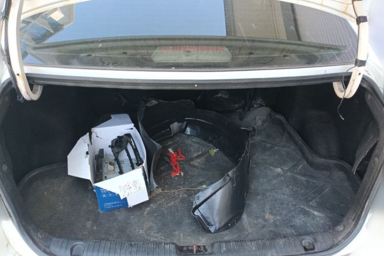 Used Kia K2 2012 Sedan 1.6L Automatic Transmission Premium Commemorative Edition Trunk