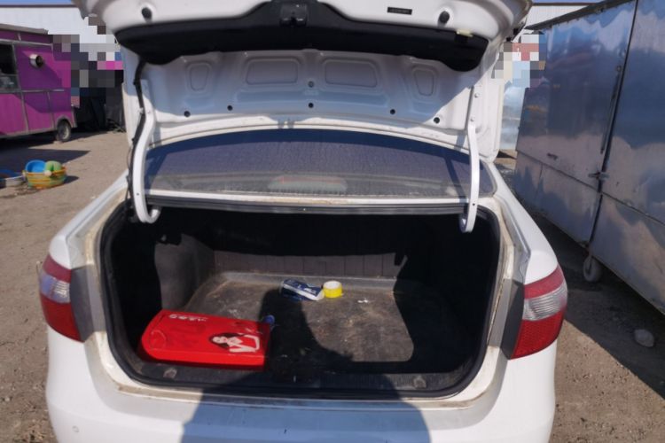 Used Kia K2 2012 Sedan 1.4L MT GLS Commemorative Edition Trunk