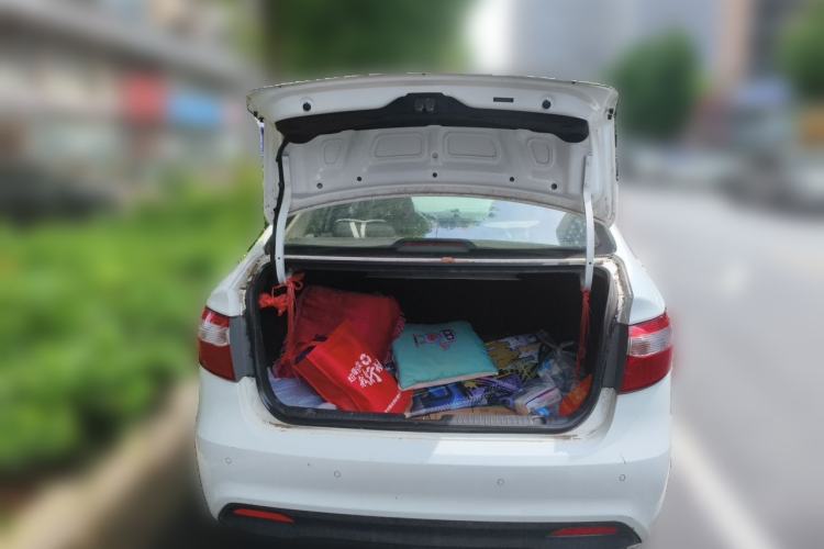 Used Kia K2 2012 Sedan 1.4L Automatic GLS Commemorative Edition Trunk