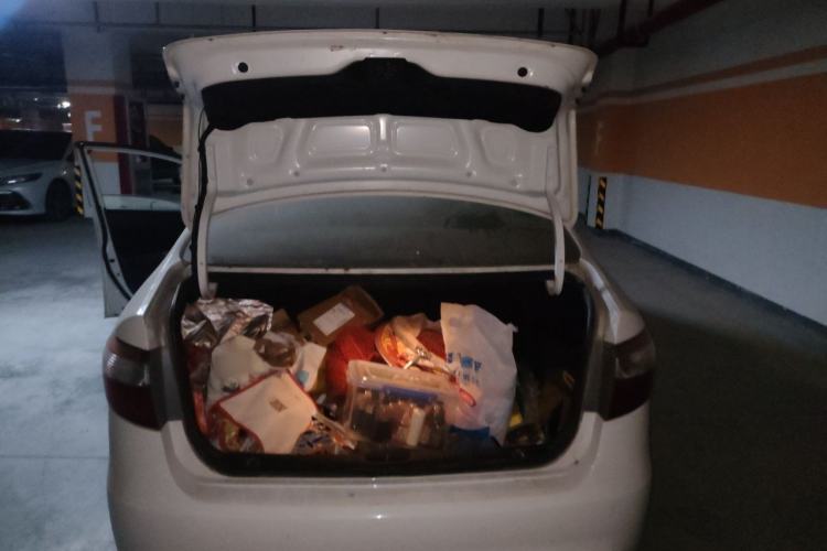 Used Kia K2 2012 Sedan 1.4L Automatic GLS Commemorative Edition Trunk
