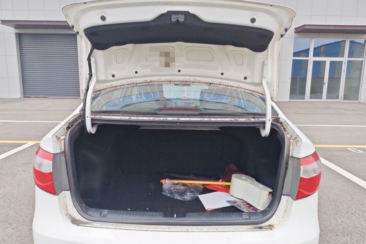 Used Kia K2 2012 Sedan 1.4L Automatic GLS Commemorative Edition Trunk