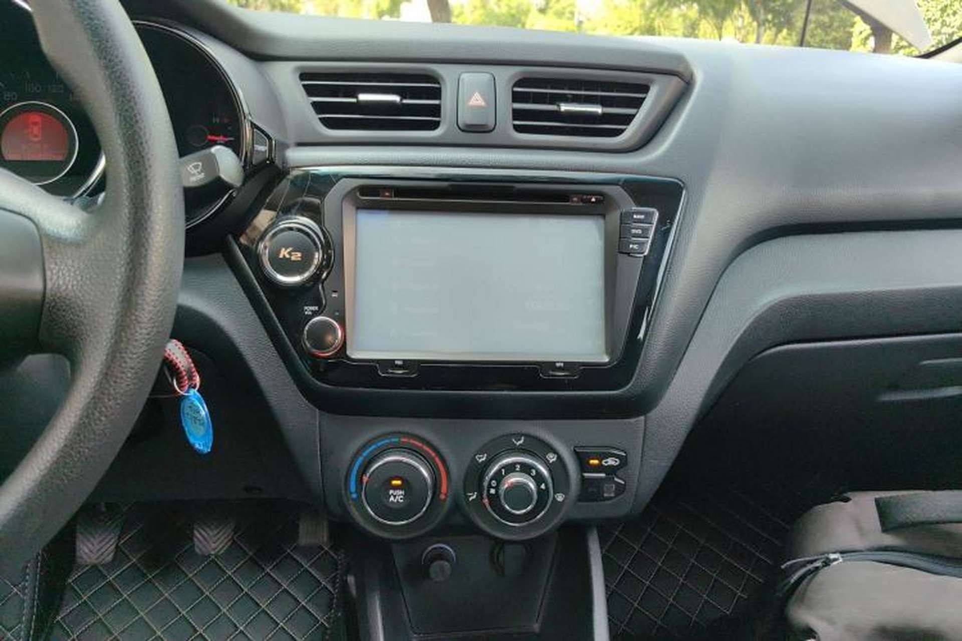 Used Kia K2 2012 Sedan 1.4L MT TOP Commemorative Edition Audio And AC Panel