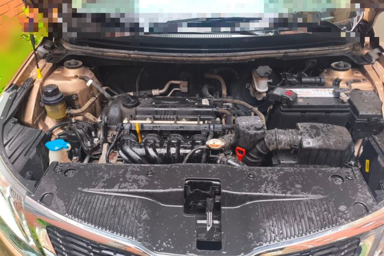 Used Kia K2 2012 Sedan 1.4L Automatic GLS Commemorative Edition Engine Bay