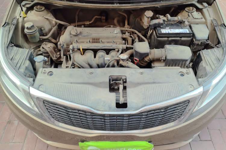 Used Kia K2 2012 Sedan 1.4L Automatic GLS Commemorative Edition Engine Bay