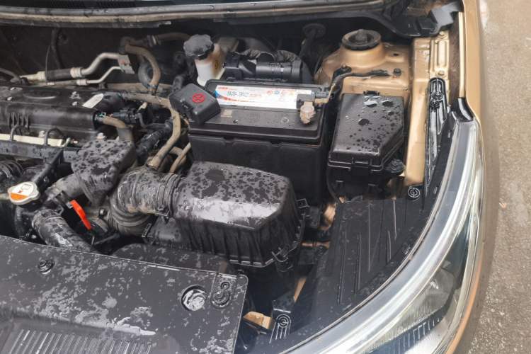 Used Kia K2 2012 Sedan 1.4L Automatic GLS Commemorative Edition Engine Bay Left